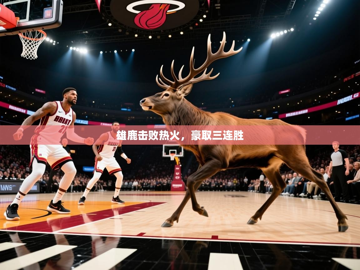 雄鹿击败热火，豪取三连胜